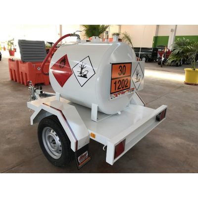 Remolque + depósito homologado ADR para transporte Gasoil - 450L